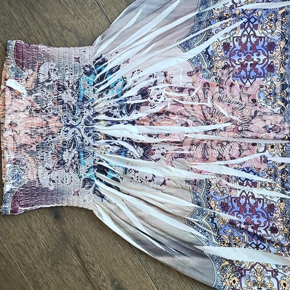 BOHO STRAPLESS DRESS - Picture 7 of 10